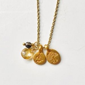 Satya Jewelry mini charm necklace 18”